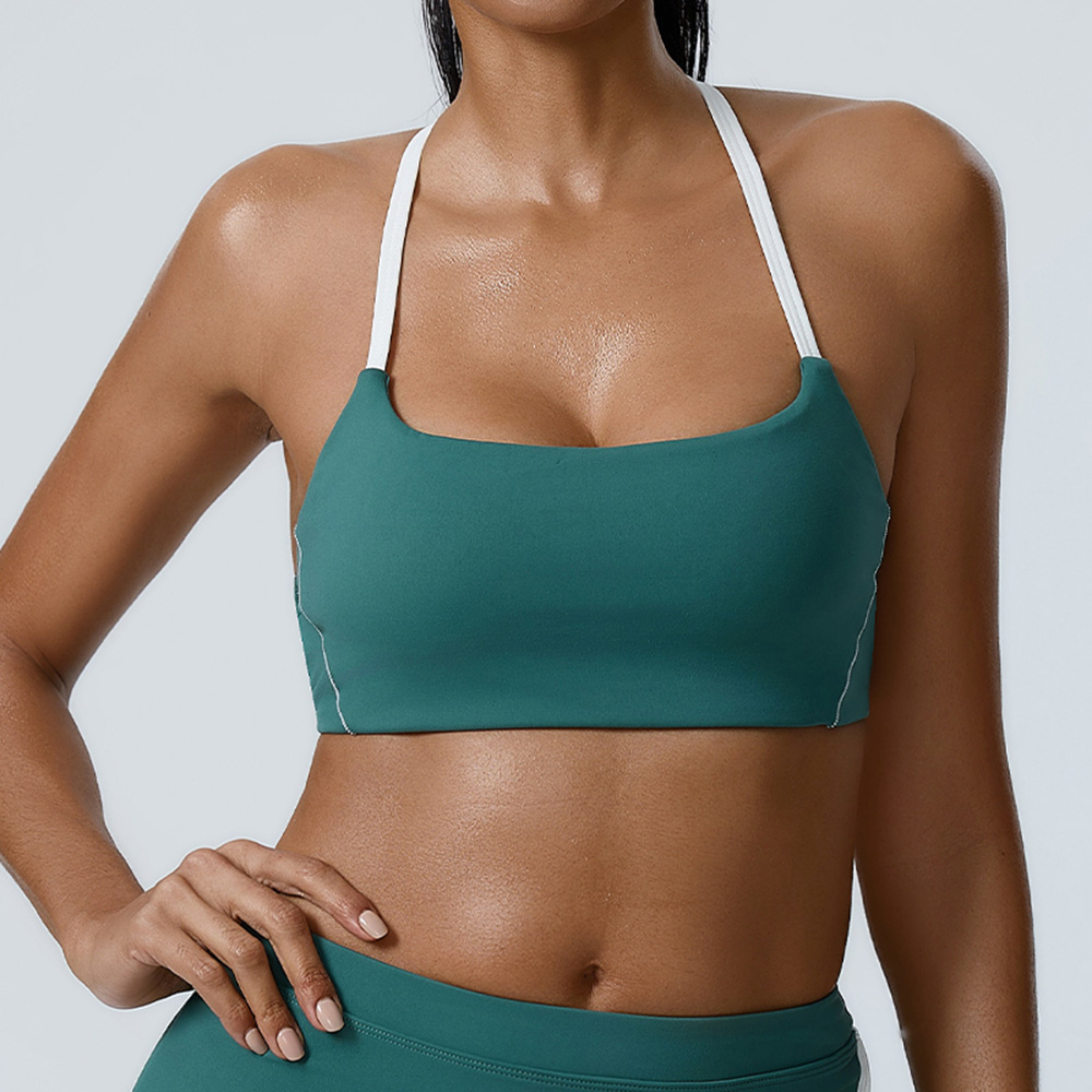 Quick Dry Underwear - Sexy halter yoga-bh dames schokbestendig fitness
