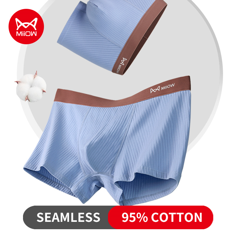 MiiOW 3pcs Breien Katoen Manne - Boxer Brief Pack Cotton recensie en prijs