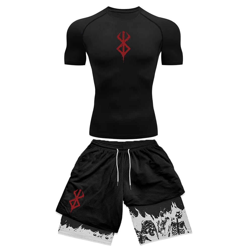 Anime 3D-geprinte compressie s - Compression Shorts Athletes recensie en prijs